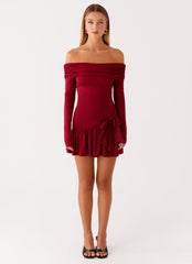 Grazia Mini Dress - Red