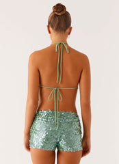 Jonti Halterneck Top - Mint