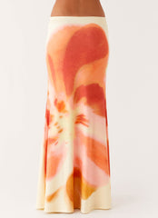 Moka Maxi Skirt - Mimosa Blossom