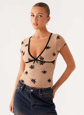 Rocca Top - Nude