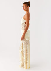 Benita Maxi Dress - Yellow